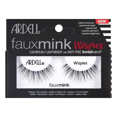 Ardell Eyelash Wispies Faux Mink Black 1pr