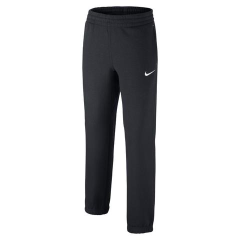 Pantaloni Da Tuta Nike Brushed-fleece Cuffed - (8a-15a) Ragazzo - Nero