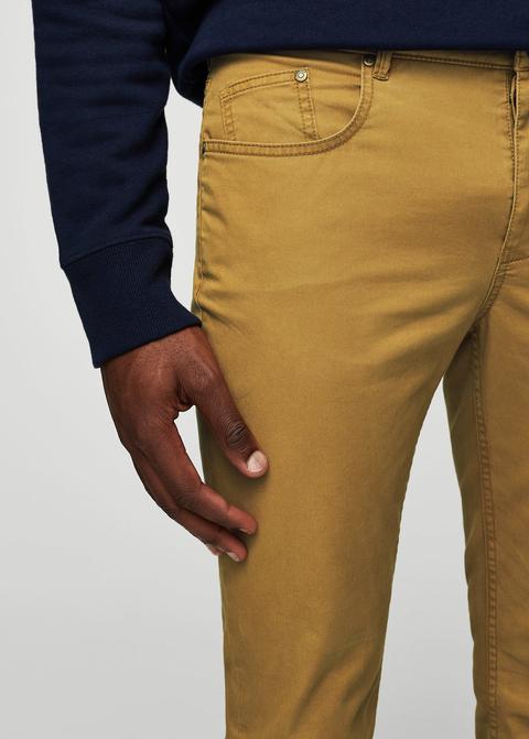 Pantalón Slim-fit 5b Algodón