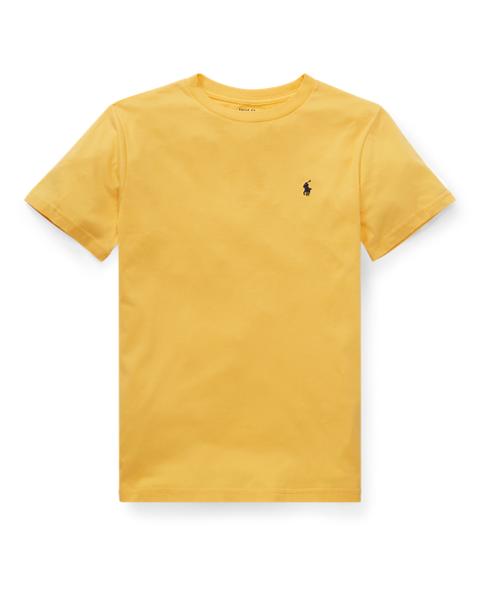 Cotton Jersey Crewneck T-shirt