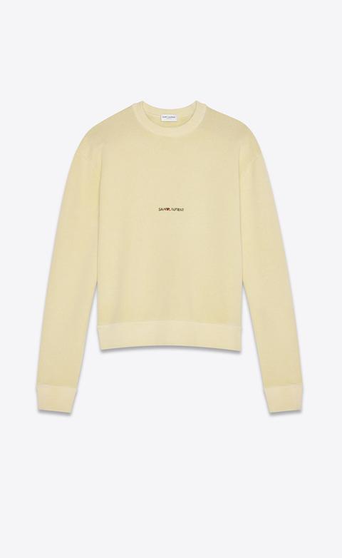 "saint Laurent Rive Gauche" Sweatshirt