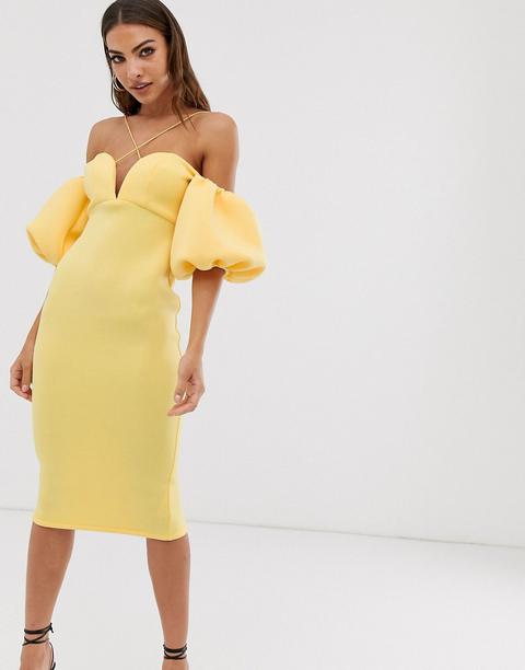 asos strappy midi dress