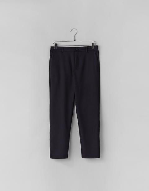 Pantaloni Skinny Fit Con Vita Elasticizzata