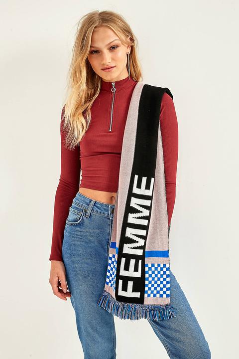 Femme Striped Scarf - Womens All