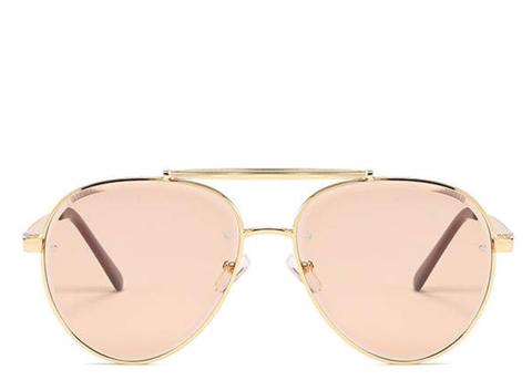 Bali Peach Oversized Aviators