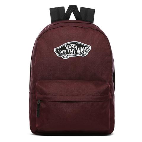 Vans Mochila Realm (port Royale) Mujer Rojo