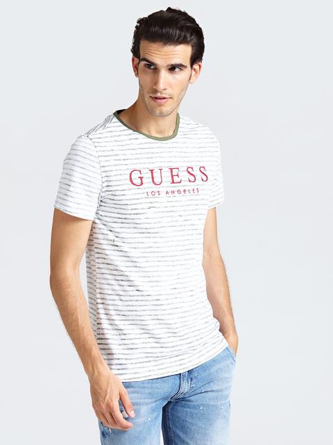 camiseta guess a rayas