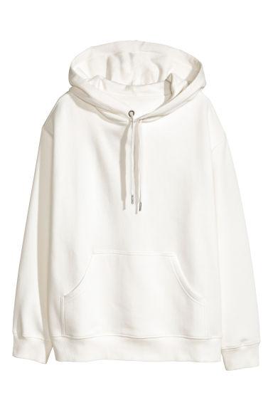 Sudadera Con Capucha - Blanco