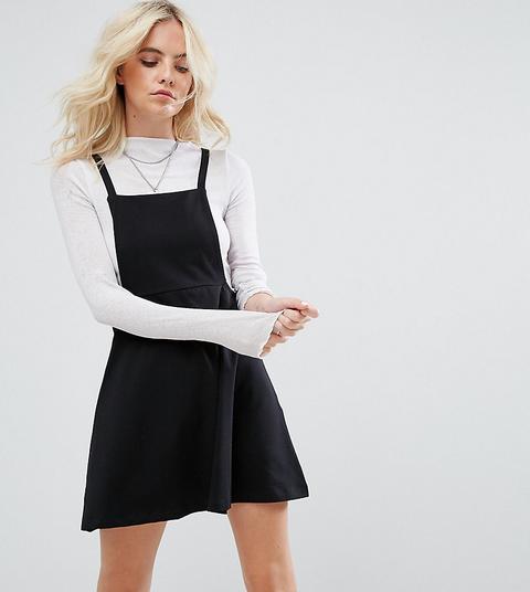 Minivestido Estilo Pichi Con Tirantes En La Espalda De Asos Design Petite