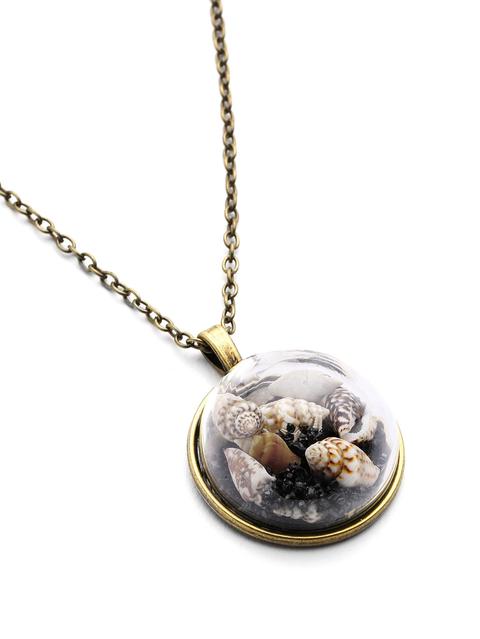 Collana Lunga Ciondolo Shell