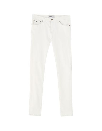 Jeans Super Skinny Fit Blancos