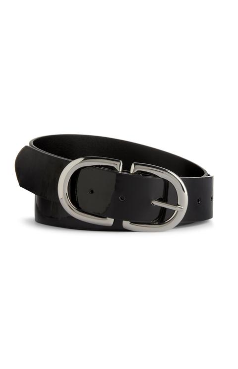 Black Patent Belt