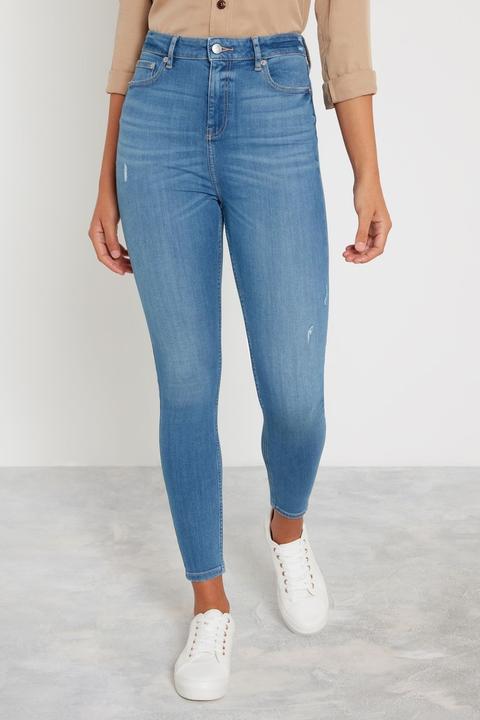 f&f denim jumpsuit