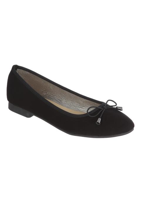 womens black ballet pumps