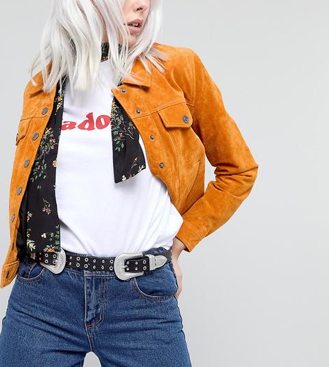 Stradivarius - Ceinture Western À Double Boucle - Noir