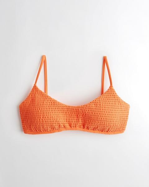 hollister orange bikini