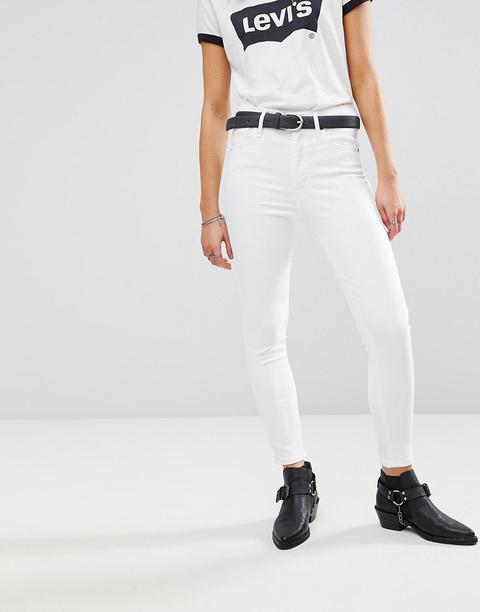 Levi's - Mile High - Jeans Super Skinny - Bianco