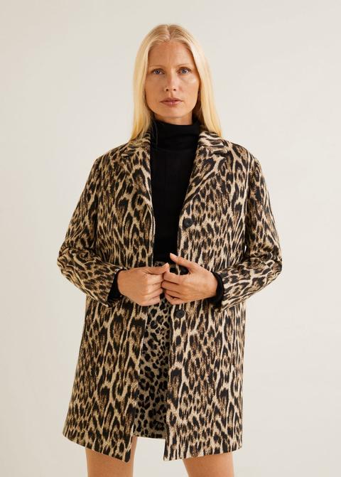 Cappotto Destrutturato Leopardo