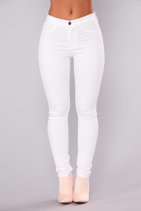 Forever White Jeans - White