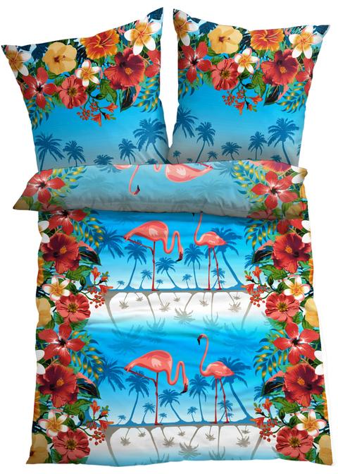 Biancheria Da Letto Flamingo (blu) - Bpc Living Bonprix Collection