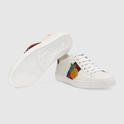 Baskets Brodées Ace Pour Femme