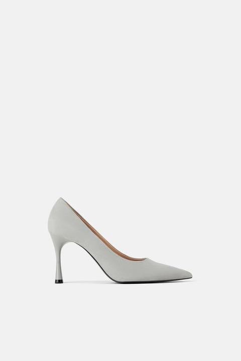 Pumps Mit Rundem Absatz