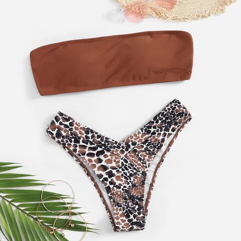 Set Bikini Bandana E Taglio Alto