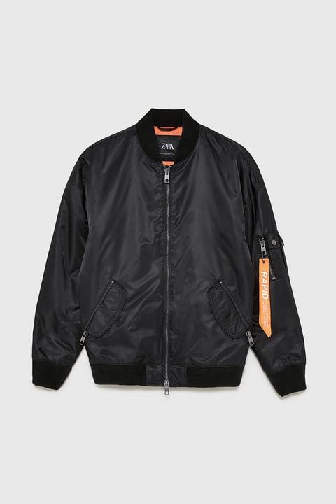 Bomber Oversize Contraste