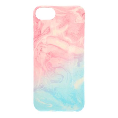 Claire's Pastel Marble Swirl Phone Case - Fits Iphone 6/7/8