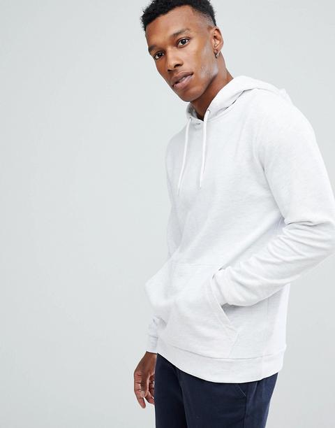 Sudadera Con Capucha En Blanco Marga De Asos