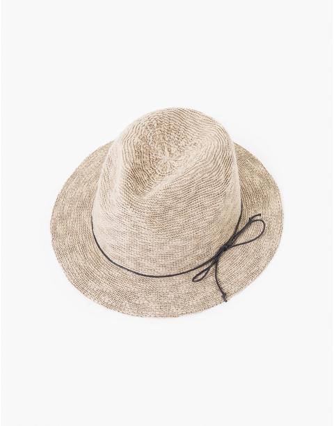 Sombrero Textura Beige