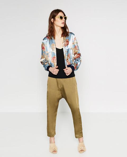 Bomber Estampada