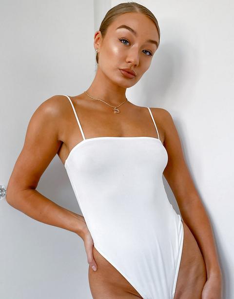 Ow Intimates Willow Bodysuit In White