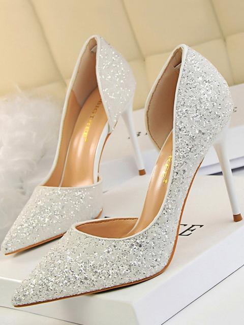 scarpe tacco a punta