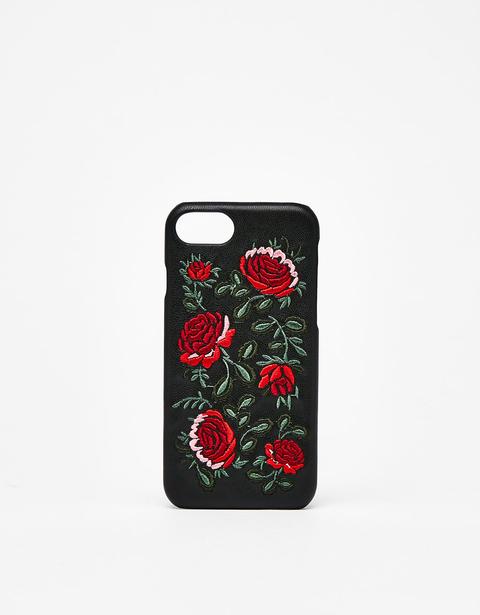 Cover Con Ricamo A Rose Iphone 6/6s/7