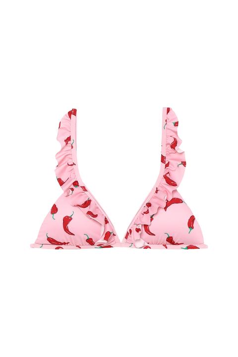 Bikini Triangolo Volant Pink Pepper