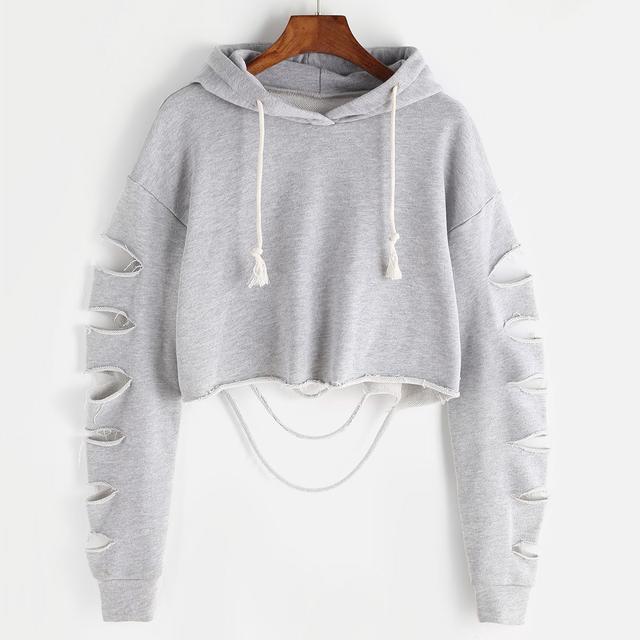 shein crop sweatshirt