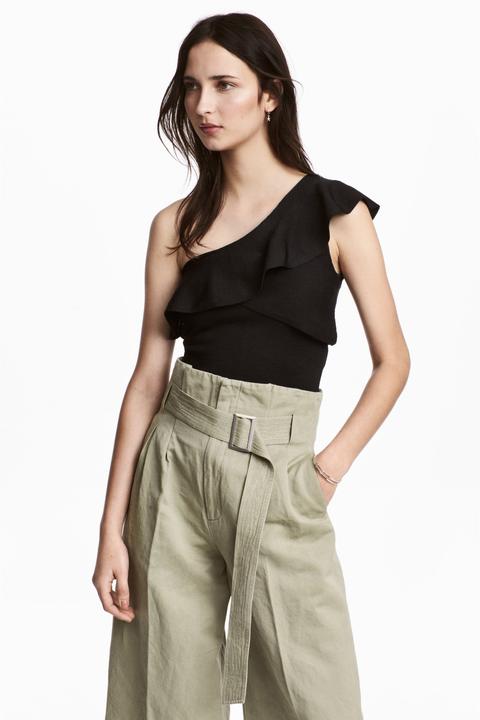 One-shoulder Top