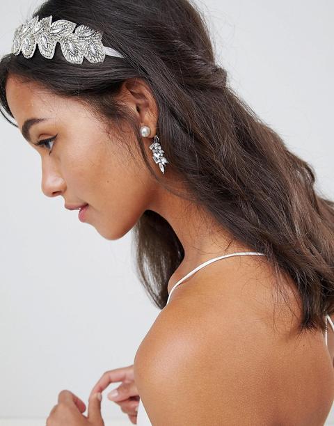 Diadema Con Pedrería Y Cuentas De Novia De Asos Design