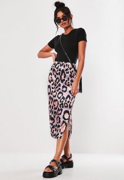 lilac slip skirt