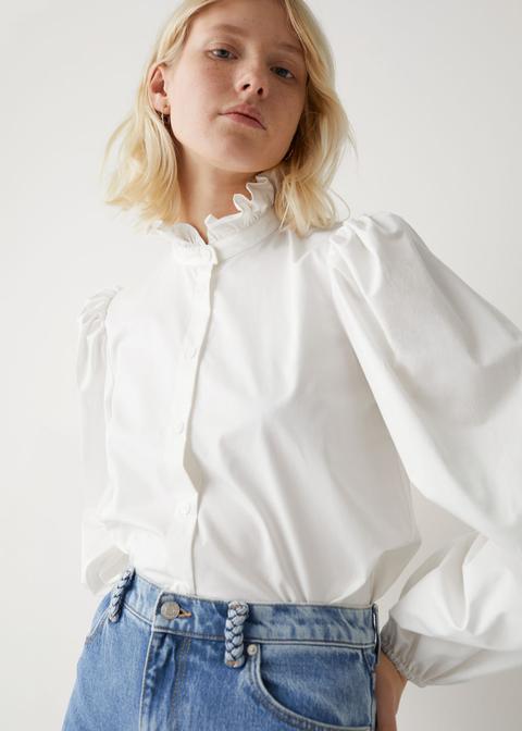 Frill Collar Blouse