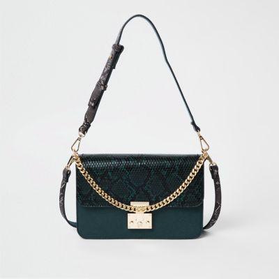 Snake print bag online river island