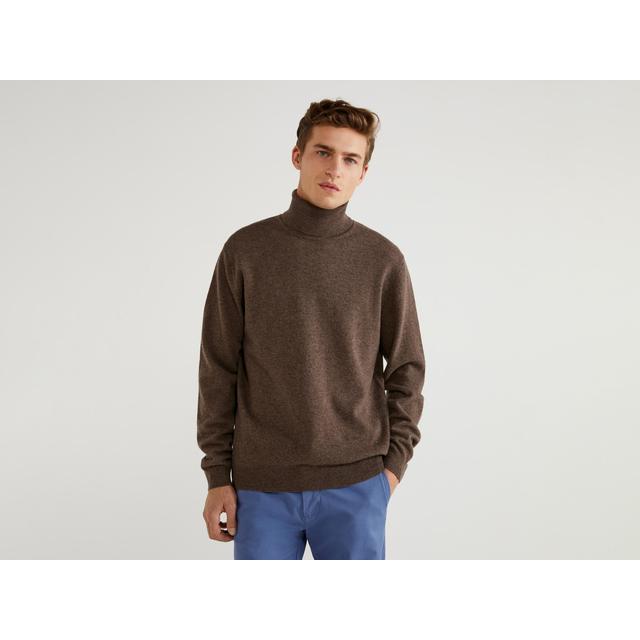 Pull Col Roule 100 Laine Vierge From Benetton On 21 Buttons