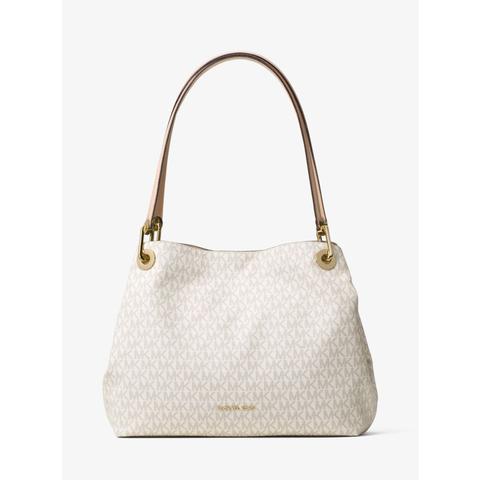 Mkbolso De Hombro Raven Con Logotipo - Vainilla(nude) - Michael Kors