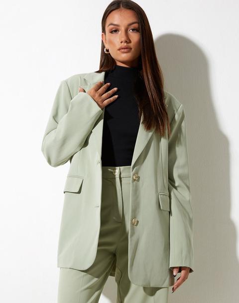 Maiwa Blazer In Sage