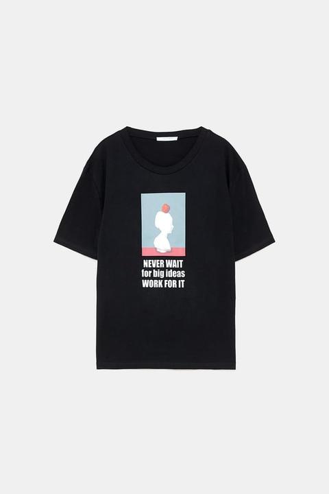 Camiseta Estampado Frontal