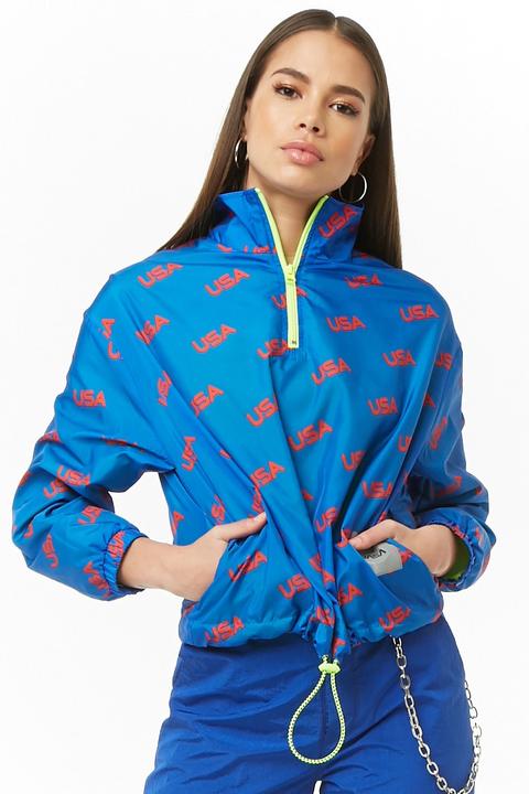 nasa pullover windbreaker