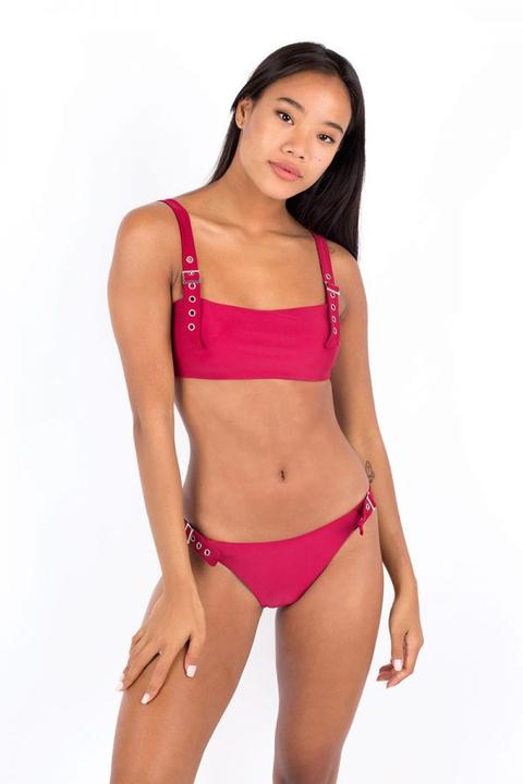 Bikini Hebillas Granate
