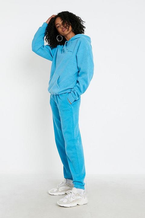 bright blue tracksuit bottoms