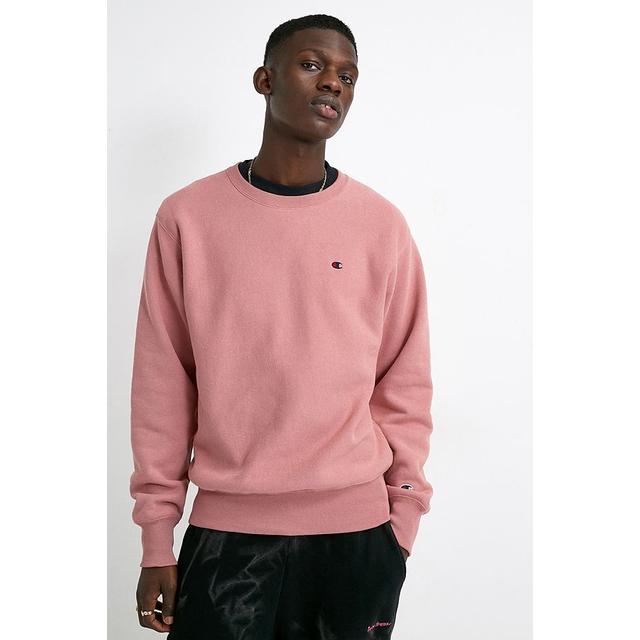 champion pink hoodie urban outfitters